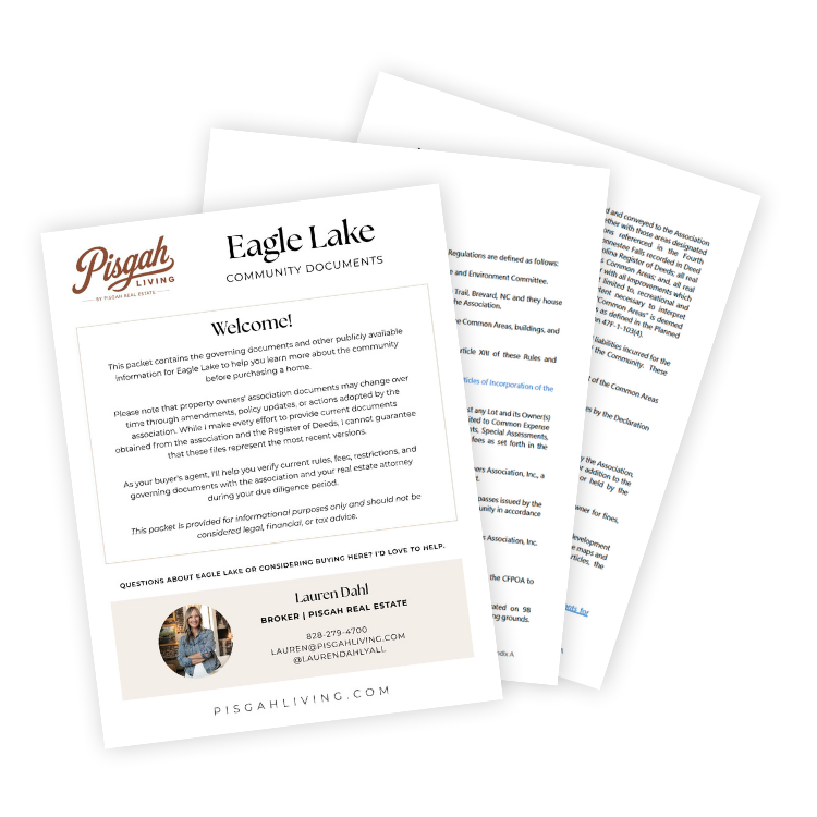 Eagle Lake Community Information Packet